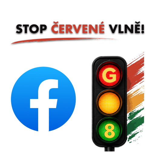 Facebook Stop červené vlně